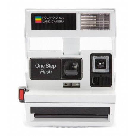 Polaroid 600 White Smiley - Edición Especial Limitada