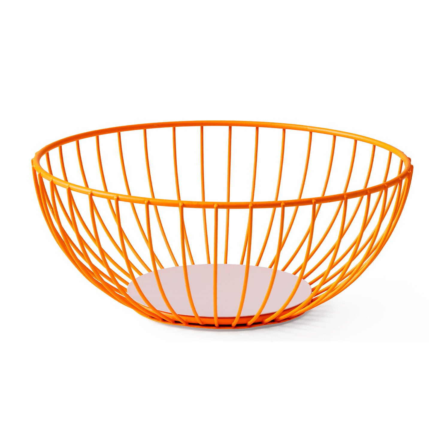 Large Iris Basket - Orange / Pink 
