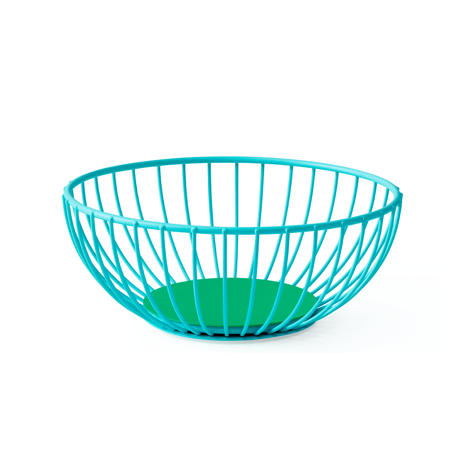Small Iris Basket - Blue / Green