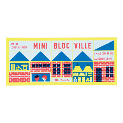 Jeu de construction "Mini Bloc Ville" - Moulin Roty