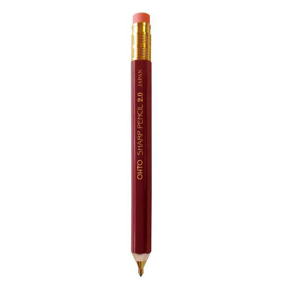 OHTO mechanical pencil 2.0 burgundy