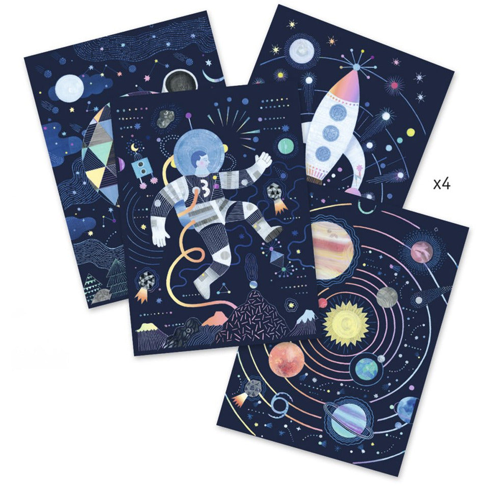 Scratch sheets Mission Cosmos 