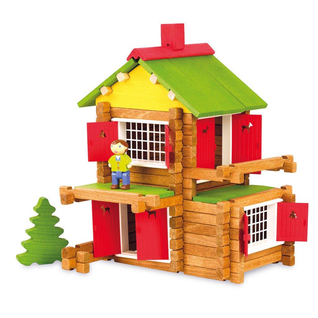 Wooden house 135 pieces
