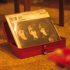 Caja de herramientas pequeña TOYO STEEL Y350 - Rojo