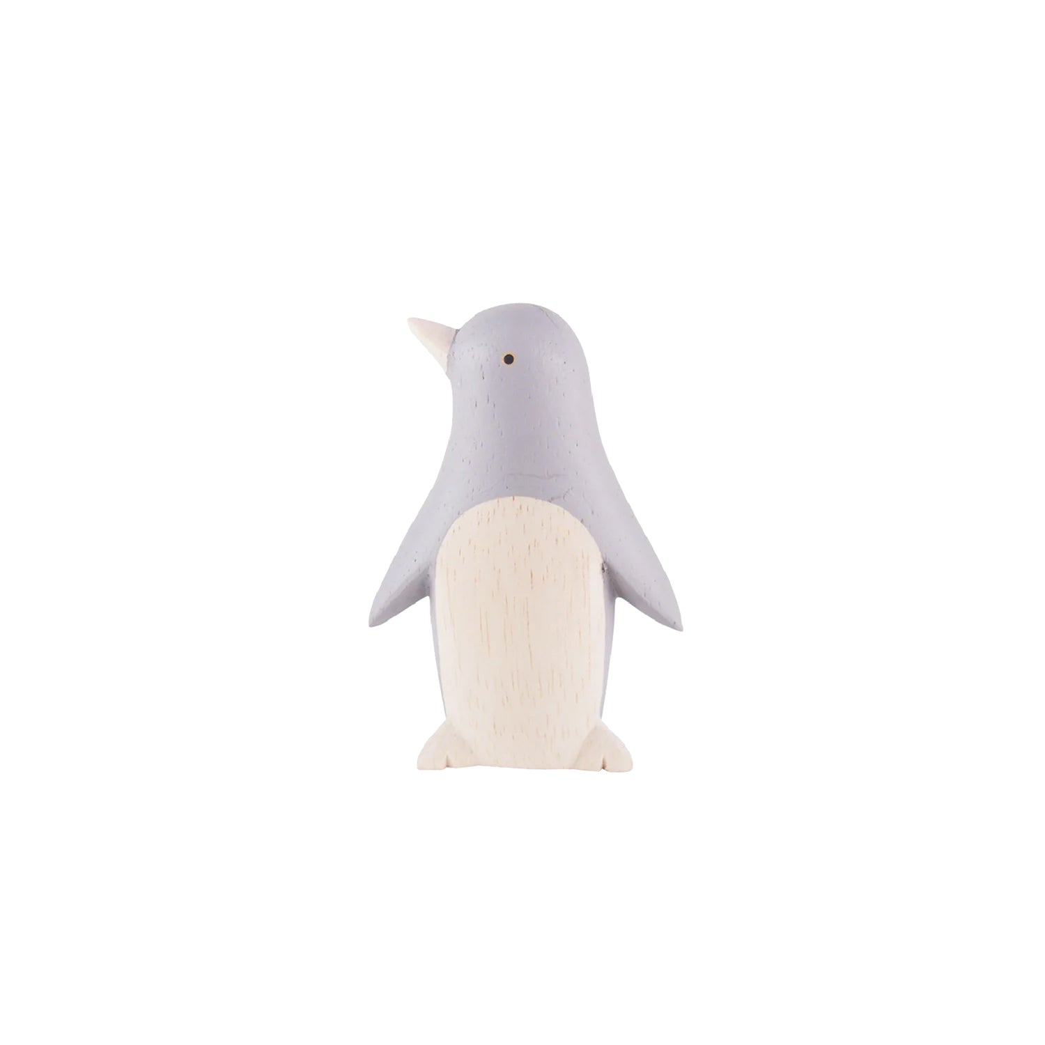 Animaux en bois T-Lab - Pingouin gris