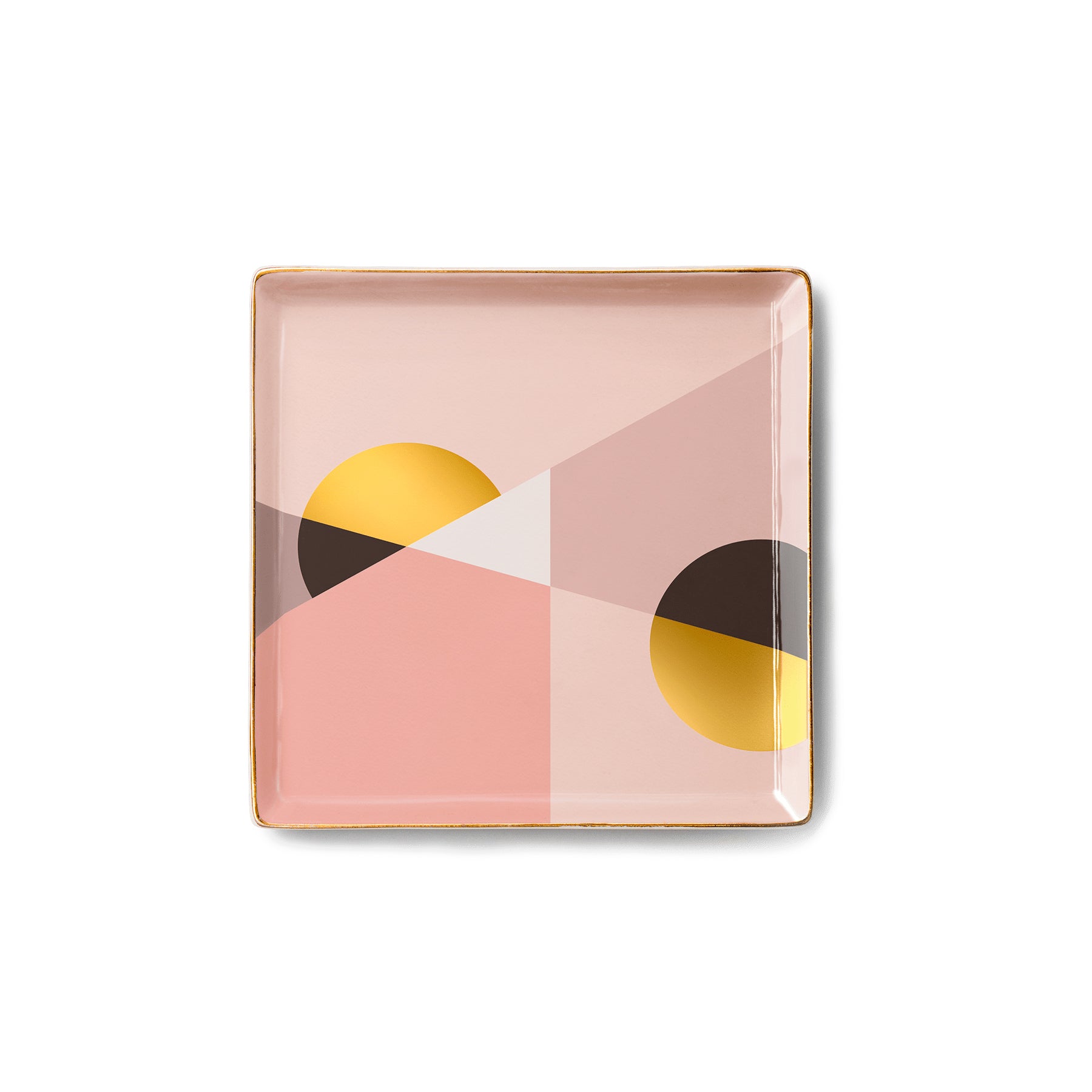 Pink Siena ceramic tray 