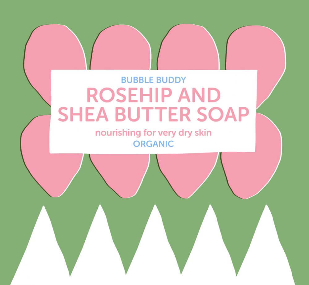 Rosehip and Sea Butter Soap - Bubble Buddy