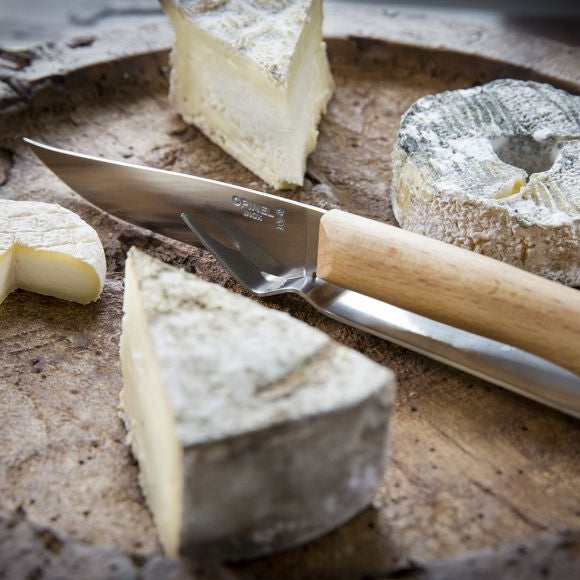 Cheese Set: Knife and Fork - Opinel 