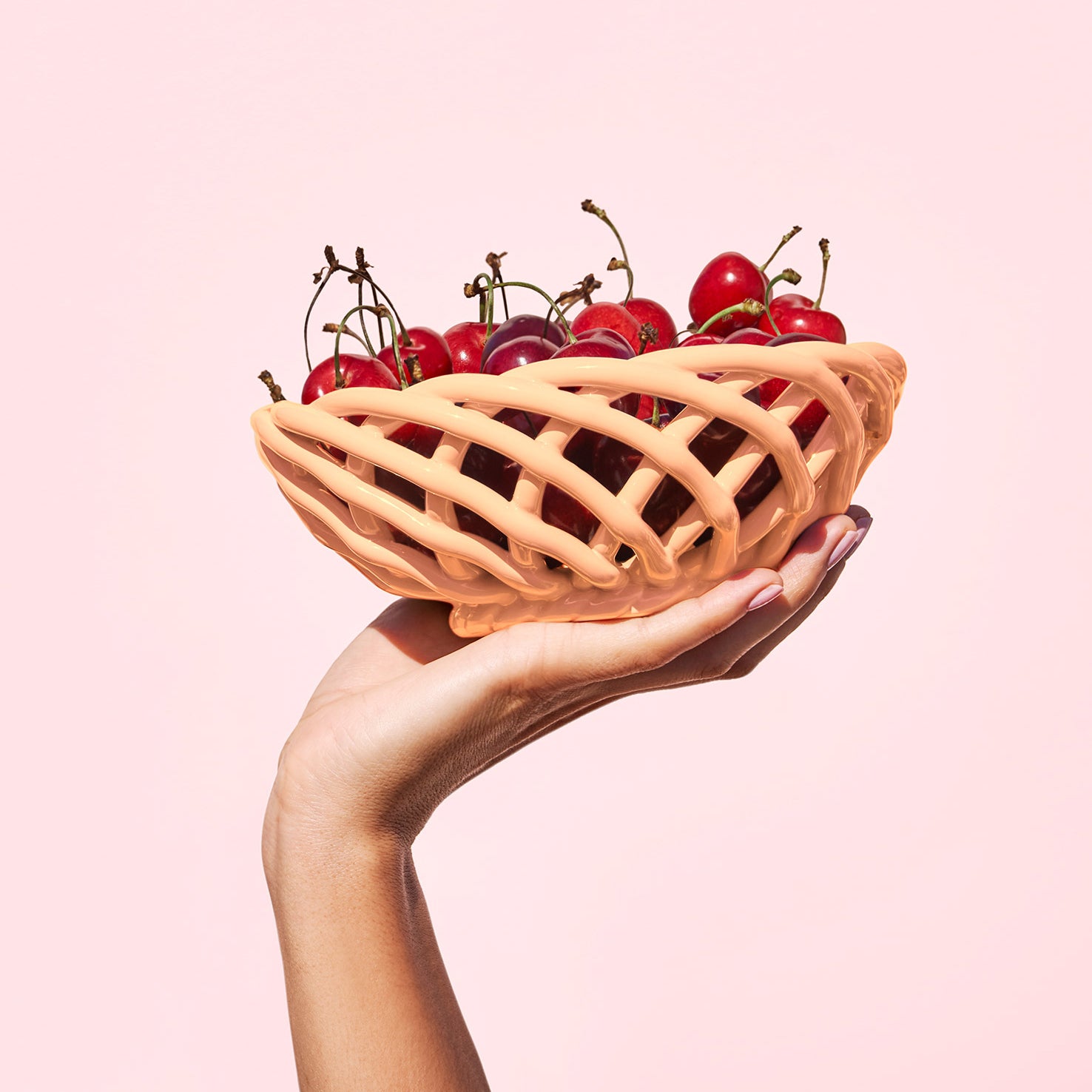 Small Sicily Basket - Tangerine 