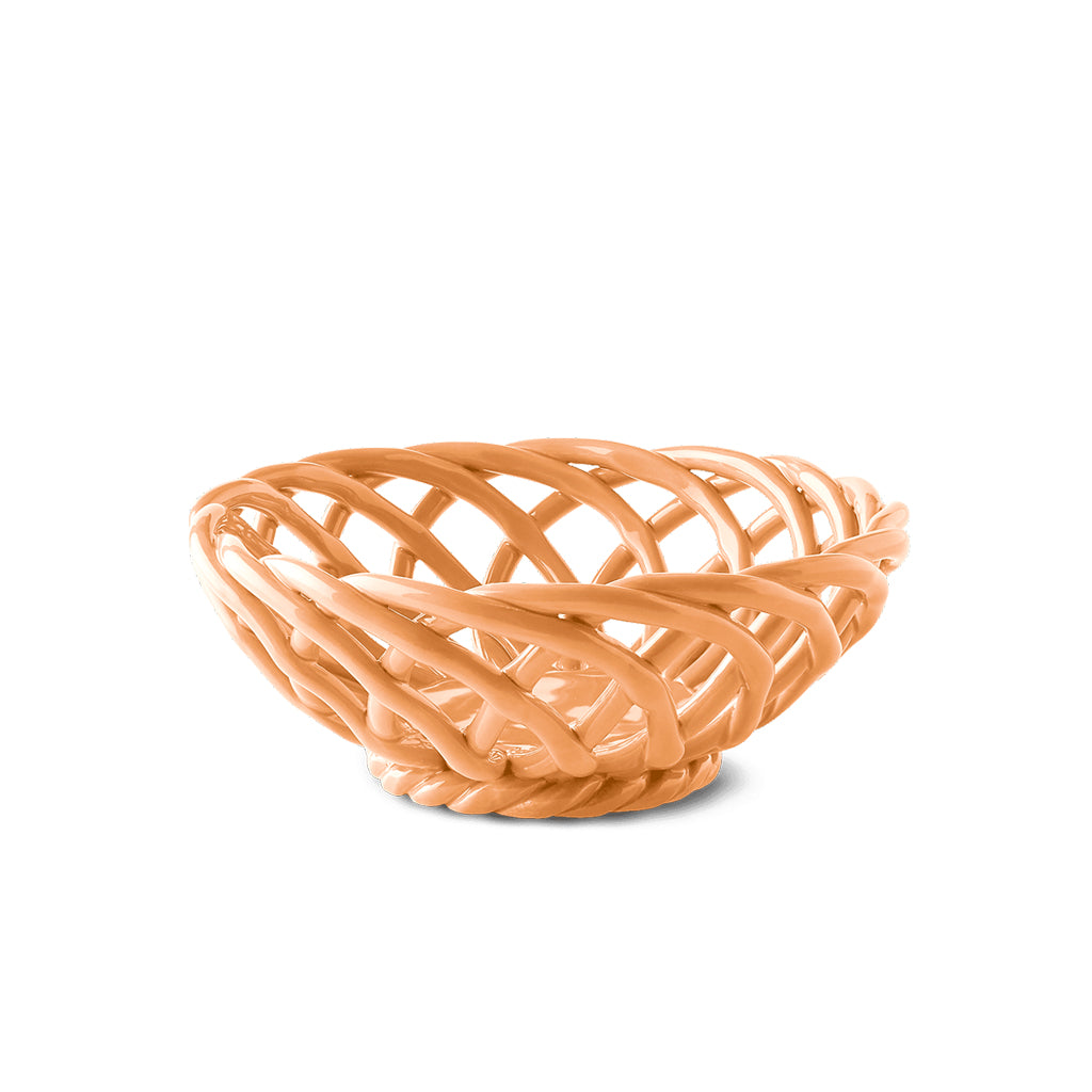 Small Sicily Basket - Tangerine 