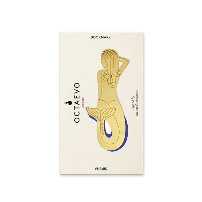 Golden Mermaid bookmark