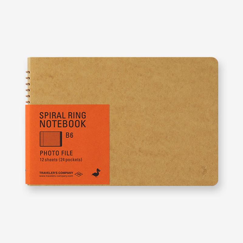 Álbum Spiral Ring Notebook B6 Midori