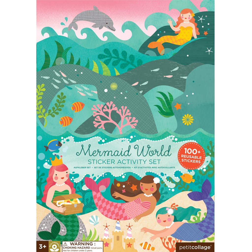 Juego de adhesivos - Mermaid World