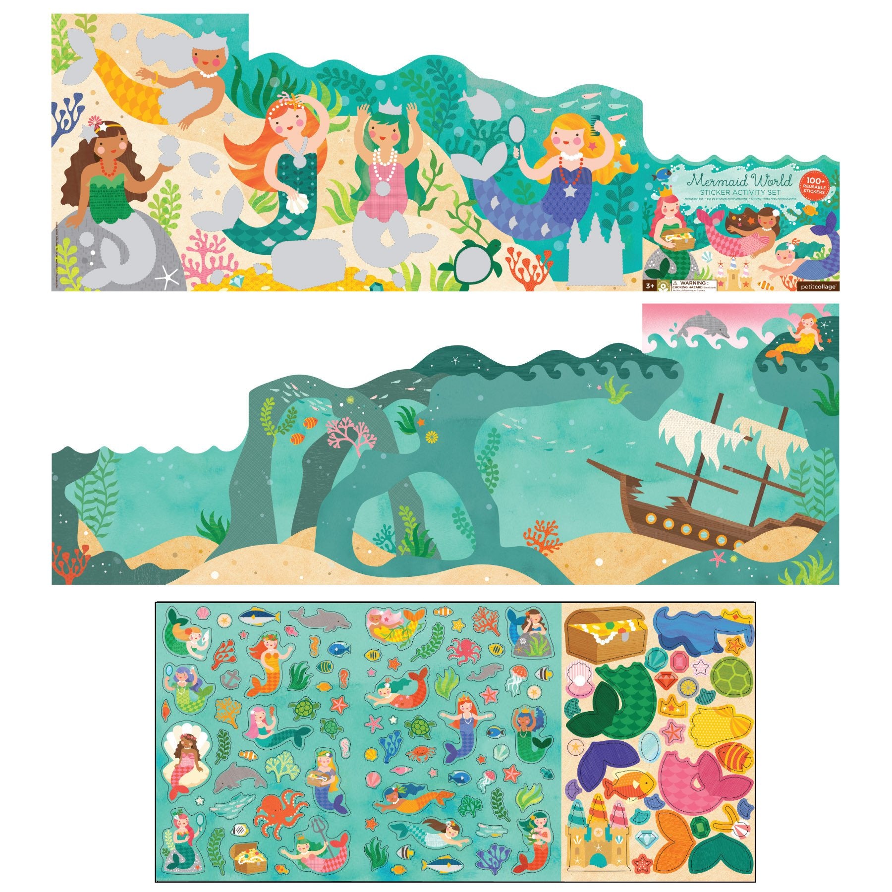 Sticker set - Mermaid World