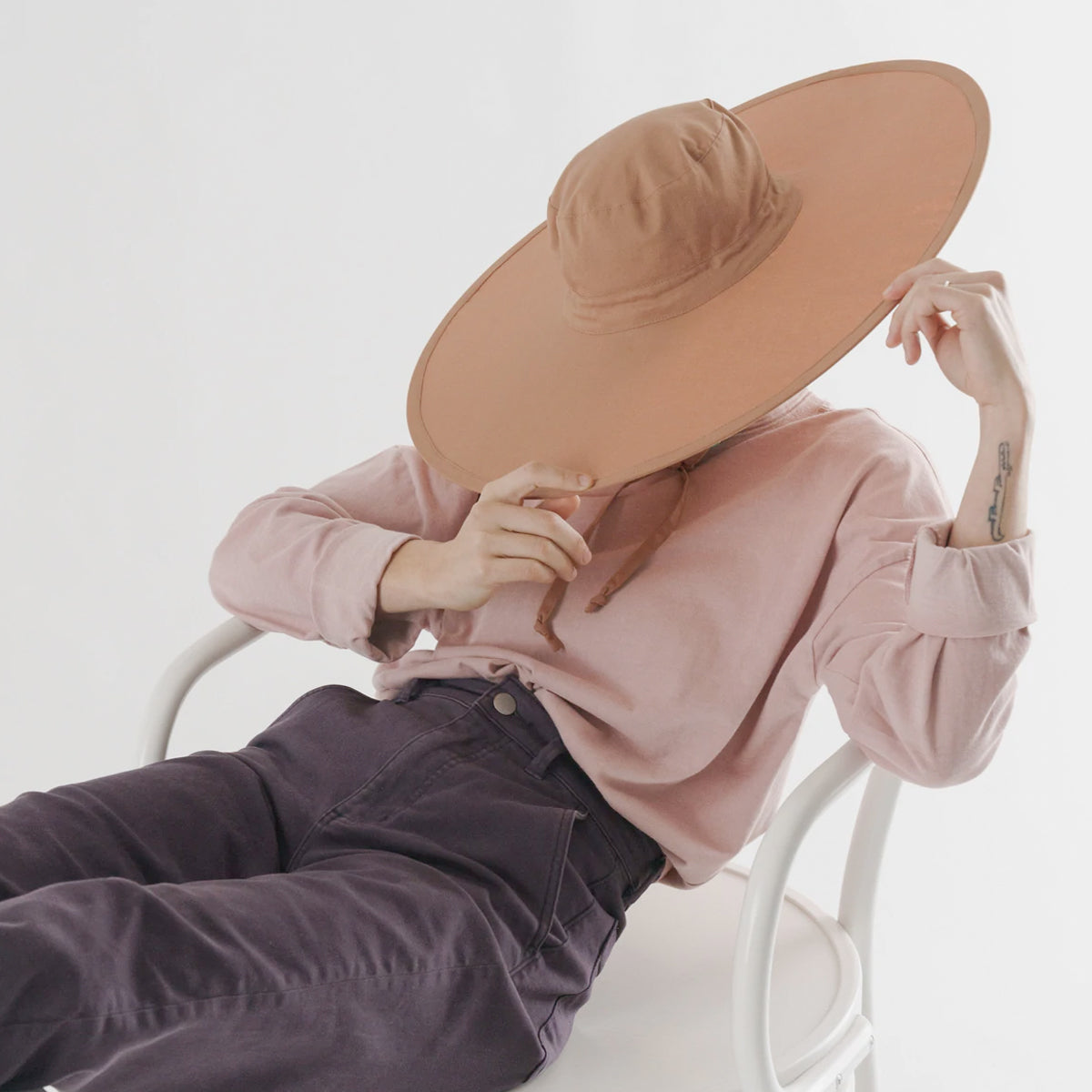 Chapeau de Soleil Pliable BAGGU - Adobe