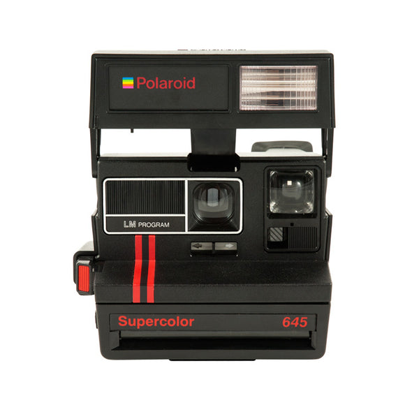 Polaroid SuperColor 645 bandas rojas
