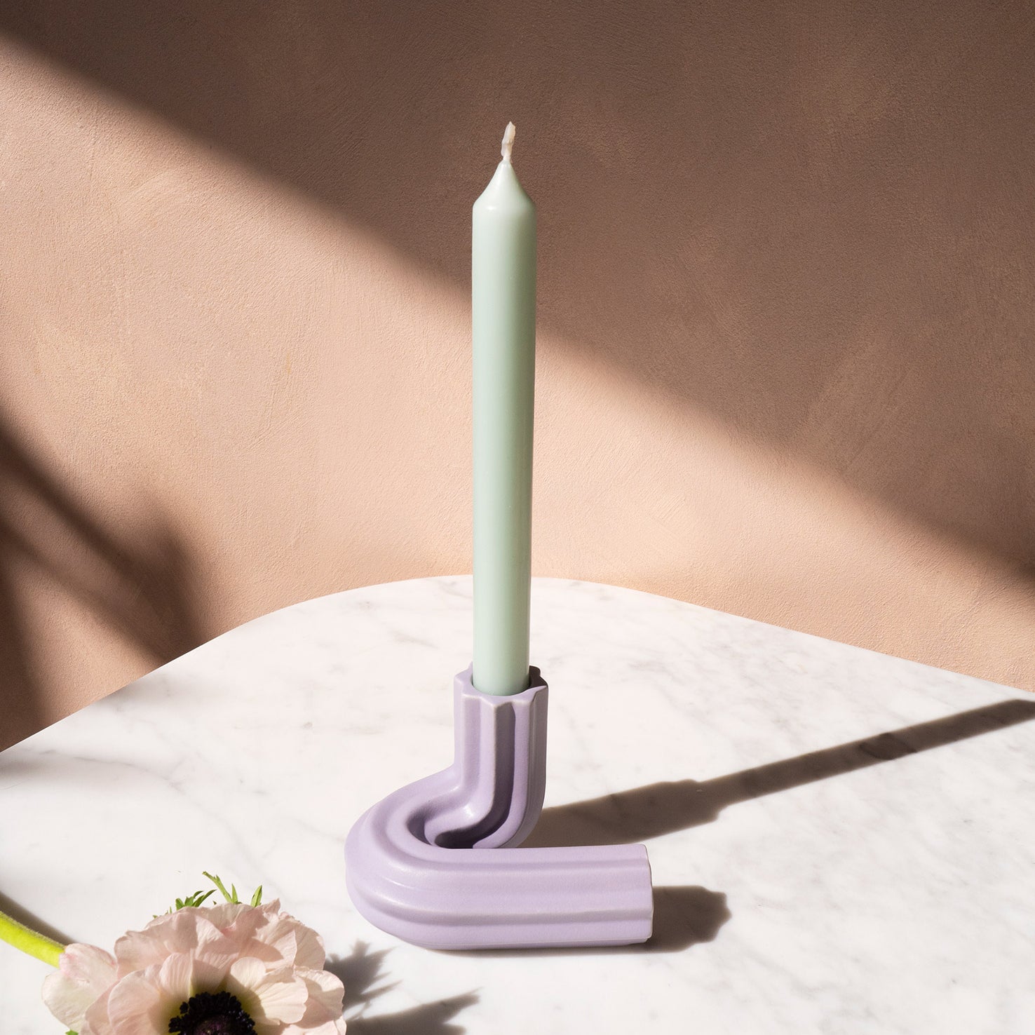 Octaevo candle holder - Lilac