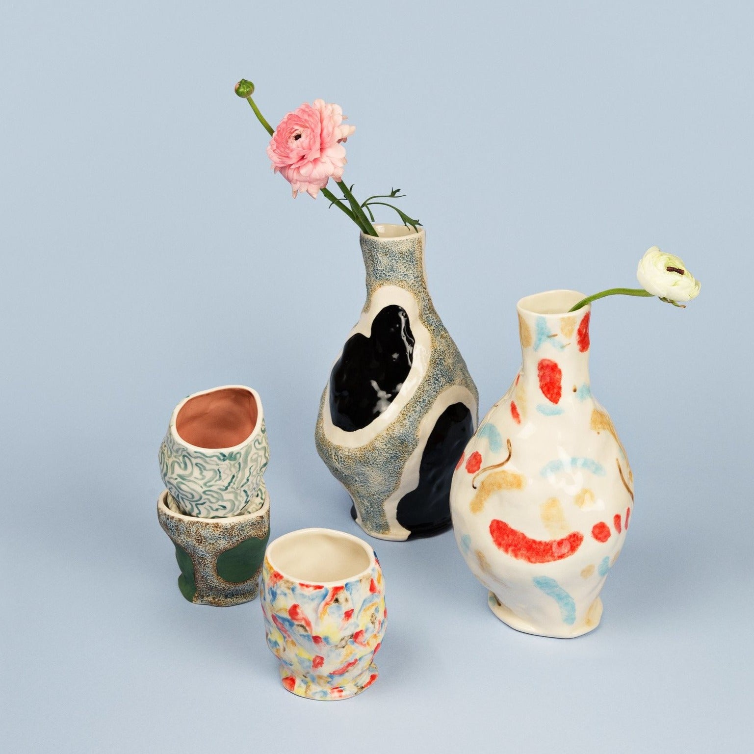 Jessica Hans Vase - Glossy Cow – Chandal