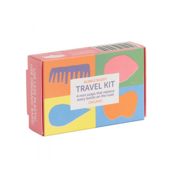 Travel Kit 4 organic soaps - Bubble Buddy