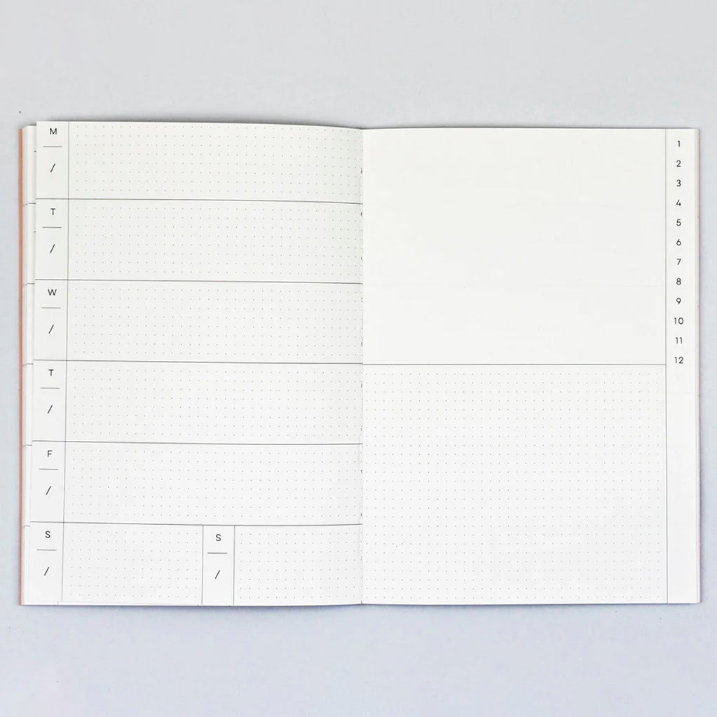 Gradient Undated Weekly Planner - The Completist